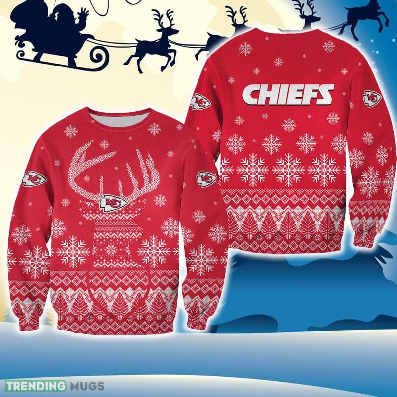 Kansas City Chiefs Christmas Reindeer Needle All Over Print 3D Sweater For Fans Gift Christmas - Kansas City Chiefs Christmas Reindeer Needle All Over Print 3D Sweater For Fans Gift Christmas Kansas City Chiefs Christmas Reindeer Needle All Over Print 3D Sweater For Fans Gift Christmas - Kansas City Chiefs Christmas Reindeer Needle All Over Print 3D Sweater For Fans Gift Christmas