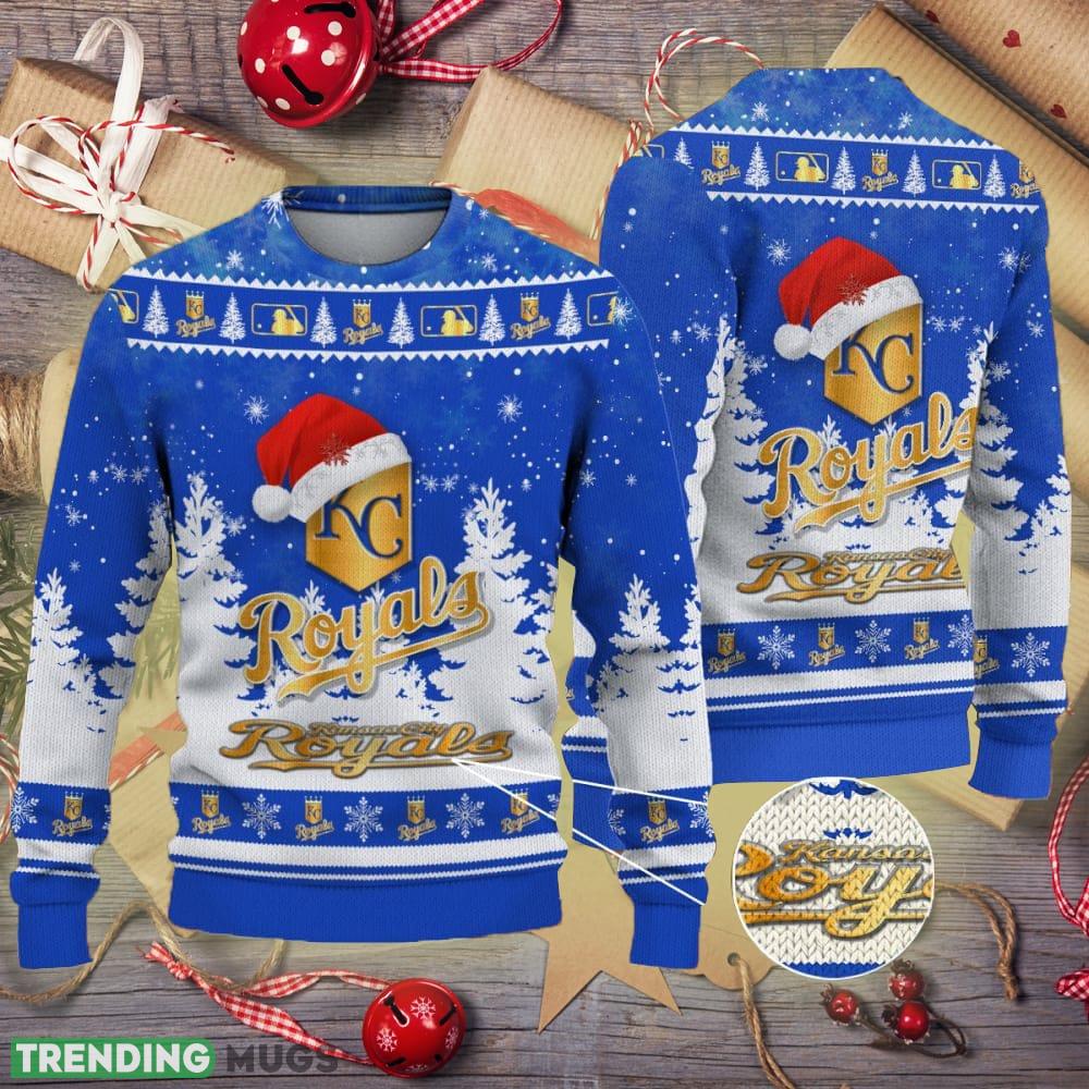 Kansas City Royals Logo Golden Fans Santa Hat Tree Ugly Christmas Sweater AOP - Kansas City Royals Logo Golden Fans Santa Hat Tree Ugly Christmas Sweater AOP Kansas City Royals Logo Golden Fans Santa Hat Tree Ugly Christmas Sweater AOP - Kansas City Royals Logo Golden Fans Santa Hat Tree Ugly Christmas Sweater AOP