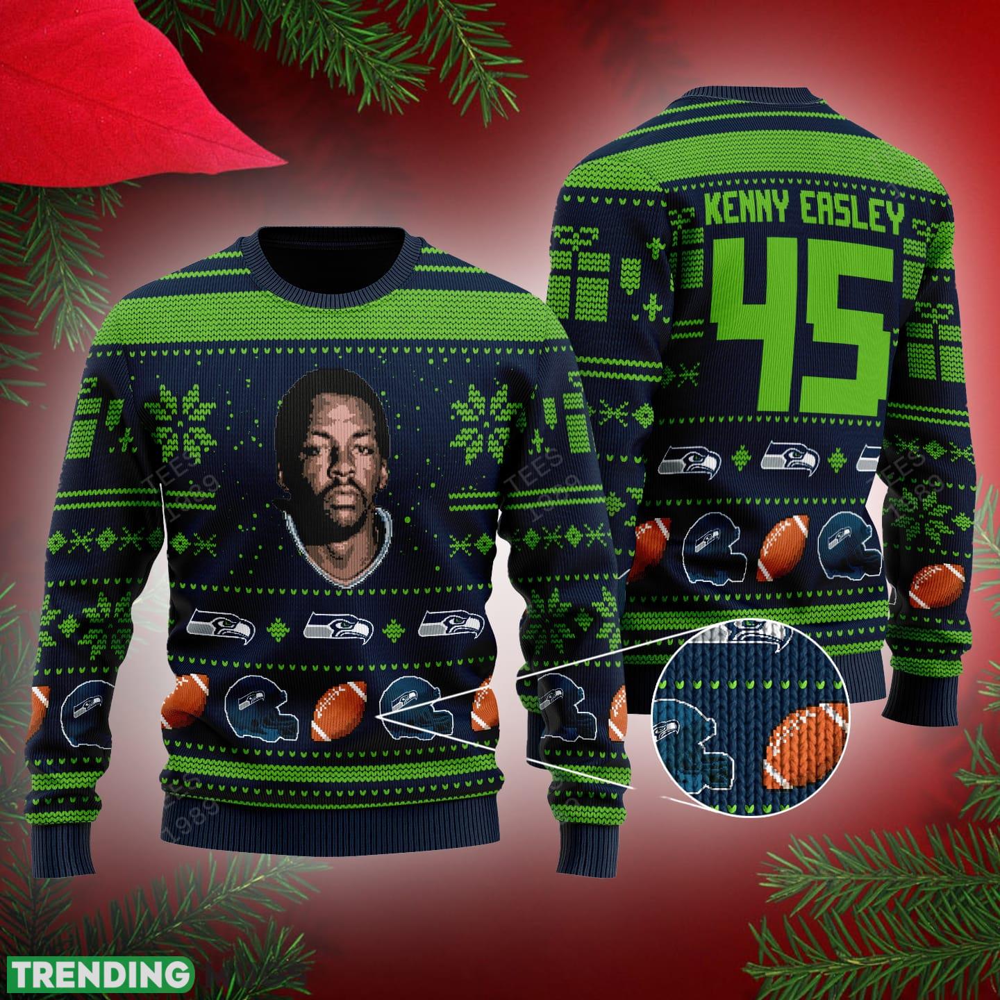 Kenneth Easley seattle seahawks NFL Knitted Christmas 3D Sweater For Men And Women - Kenneth Easley seattle seahawks NFL Knitted Christmas 3D Sweater For Men And Women Kenneth Easley seattle seahawks NFL Knitted Christmas 3D Sweater For Men And Women - Kenneth Easley seattle seahawks NFL Knitted Christmas 3D Sweater For Men And Women