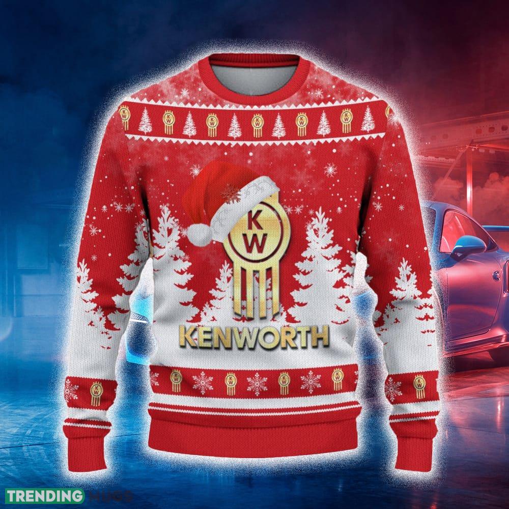 Kenworth Ugly Christmas Sweater Tree Santa Hat Car For Fans Gift Familys Holidays - Kenworth Ugly Christmas Sweater_2 Kenworth Ugly Christmas Sweater Tree Santa Hat Car For Fans Gift Familys Holidays - Kenworth Ugly Christmas Sweater_2