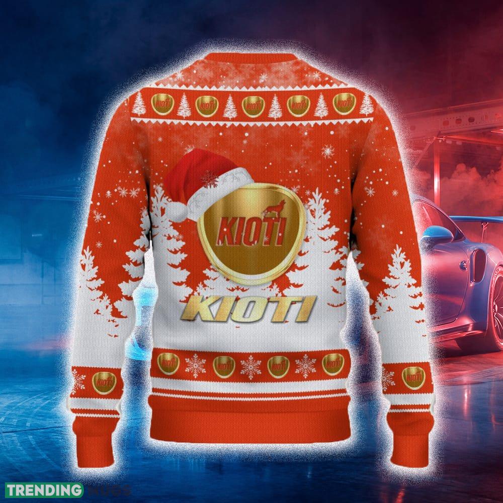 Kioti Ugly Christmas Sweater Tree Santa Hat Car For Fans Gift Familys Holidays 3D Sweater Kioti Ugly Christmas Sweater Tree Santa Hat Car For Fans Gift Familys Holidays 3D Sweater