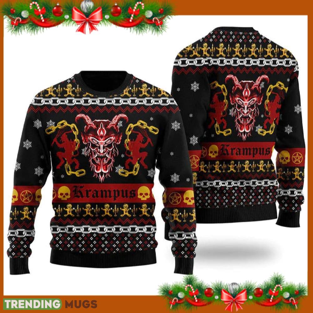 Krampus Horror Ugly Christmas Sweater Funny Gift For Men And Women Family Holidays - Krampus Horror Ugly Christmas Sweater Funny Gift For Men And Women Family Holidays Krampus Horror Ugly Christmas Sweater Funny Gift For Men And Women Family Holidays - Krampus Horror Ugly Christmas Sweater Funny Gift For Men And Women Family Holidays