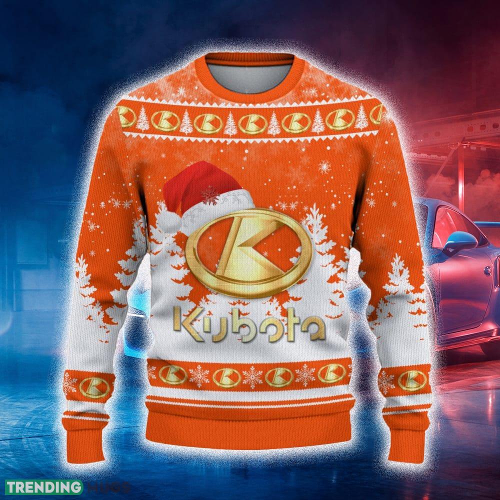 Kubota Ugly Christmas Sweater Tree Santa Hat Car For Fans Gift Familys Holidays - Kubota Ugly Christmas Sweater_2 Kubota Ugly Christmas Sweater Tree Santa Hat Car For Fans Gift Familys Holidays - Kubota Ugly Christmas Sweater_2