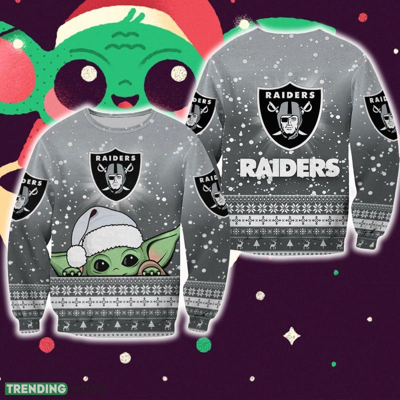 Las Vegas Raiders Christmas Baby Yoda Sweater Best For Fans Gift Christmas Holidays - Las Vegas Raiders Christmas Baby Yoda Sweater Best For Fans Gift Christmas Holidays Las Vegas Raiders Christmas Baby Yoda Sweater Best For Fans Gift Christmas Holidays - Las Vegas Raiders Christmas Baby Yoda Sweater Best For Fans Gift Christmas Holidays