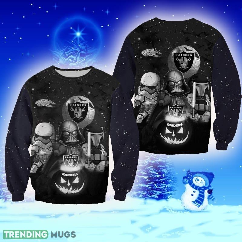 Las Vegas Raiders Star Wars Edition Unisex Embroider Ugly Sweater For Men And Women Gift Fans Christmas - Las Vegas Raiders Star Wars Edition Unisex Embroider Ugly Sweater For Men And Women Gift Fans Christmas Las Vegas Raiders Star Wars Edition Unisex Embroider Ugly Sweater For Men And Women Gift Fans Christmas - Las Vegas Raiders Star Wars Edition Unisex Embroider Ugly Sweater For Men And Women Gift Fans Christmas
