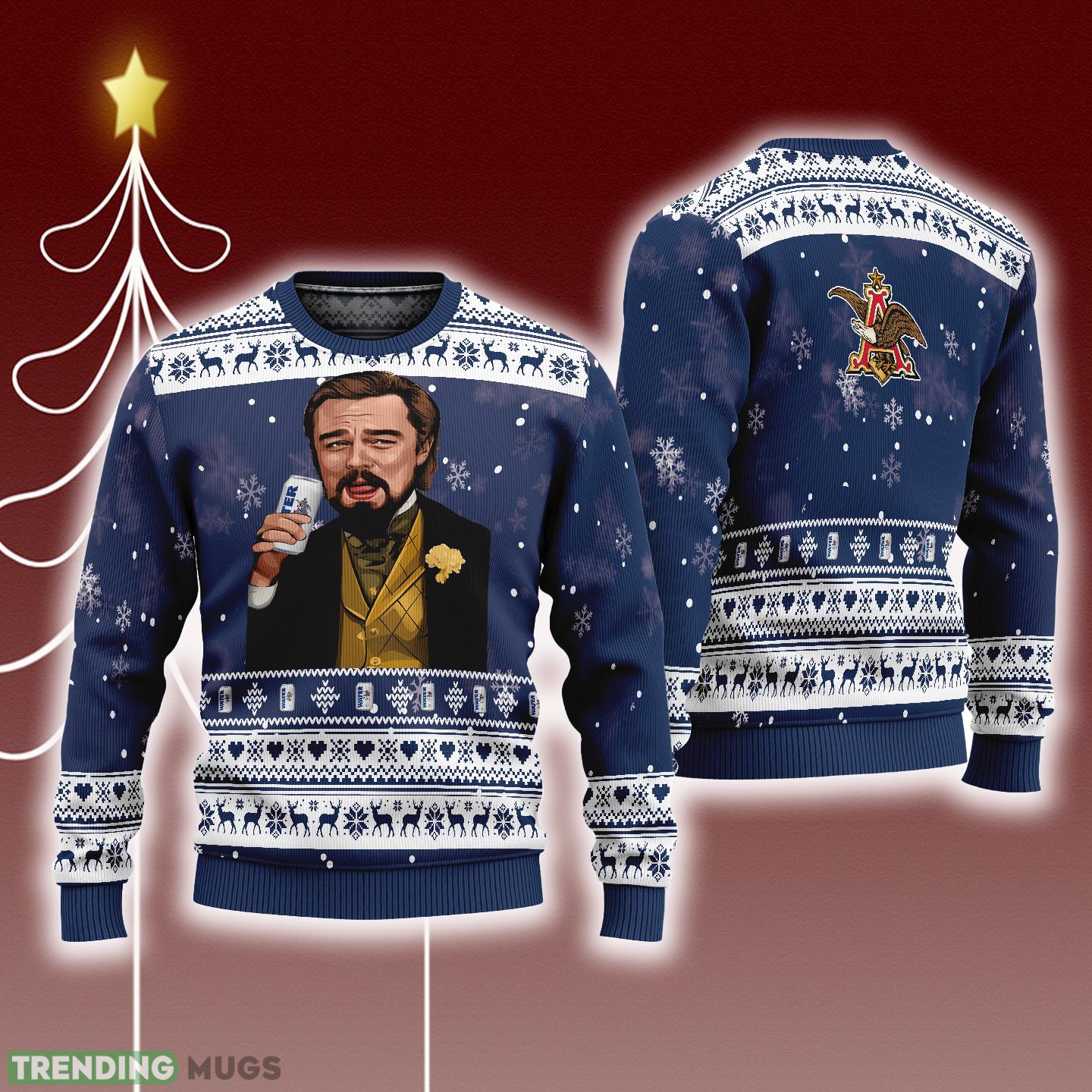 Leonardo Dicaprio Drink Beer Anheuser Busch Navy Funny Ugly Christmas Sweater Gift For Fans - Leonardo Dicaprio Drink Beer Anheuser Busch Navy Funny Ugly Christmas Sweater Gift For Fans Leonardo Dicaprio Drink Beer Anheuser Busch Navy Funny Ugly Christmas Sweater Gift For Fans - Leonardo Dicaprio Drink Beer Anheuser Busch Navy Funny Ugly Christmas Sweater Gift For Fans