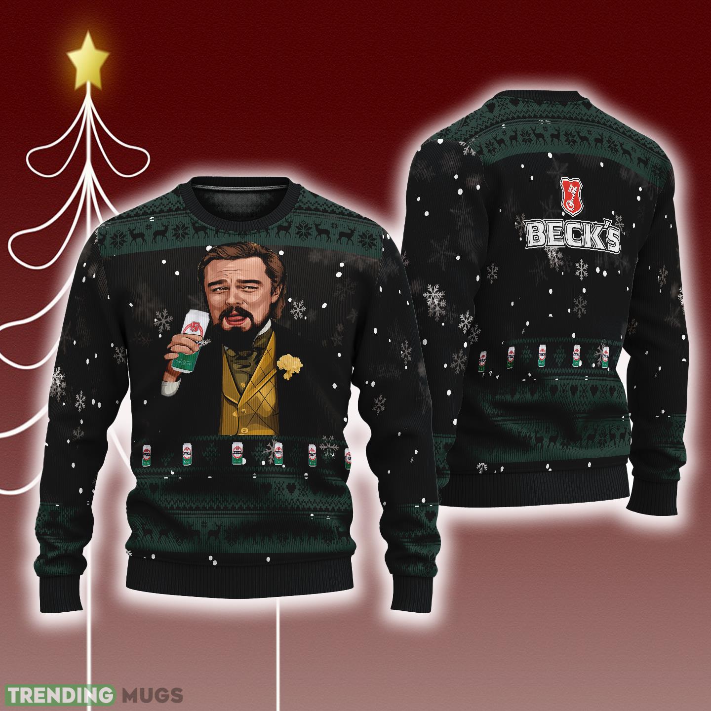 Leonardo Dicaprio Drink Beer Becks Black Funny Ugly Christmas Sweater Gift For Fans - Leonardo Dicaprio Drink Beer Becks Black Funny Ugly Christmas Sweater Gift For Fans Leonardo Dicaprio Drink Beer Becks Black Funny Ugly Christmas Sweater Gift For Fans - Leonardo Dicaprio Drink Beer Becks Black Funny Ugly Christmas Sweater Gift For Fans