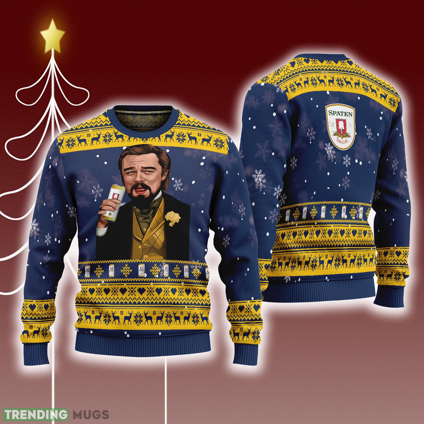 Leonardo Dicaprio Drink Beer Spaten Navy Funny Ugly Christmas Sweater Gift For Fans - Leonardo Dicaprio Drink Beer Spaten Navy Funny Ugly Christmas Sweater Gift For Fans Leonardo Dicaprio Drink Beer Spaten Navy Funny Ugly Christmas Sweater Gift For Fans - Leonardo Dicaprio Drink Beer Spaten Navy Funny Ugly Christmas Sweater Gift For Fans