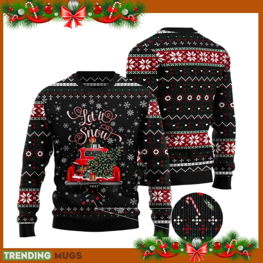 Let It Snow Red Truck Christmas Ugly Sweater Funny Gift For Men And Women Family Holidays - Let It Snow Red Truck Christmas Ugly Sweater Funny Gift For Men And Women Family Holidays Let It Snow Red Truck Christmas Ugly Sweater Funny Gift For Men And Women Family Holidays - Let It Snow Red Truck Christmas Ugly Sweater Funny Gift For Men And Women Family Holidays