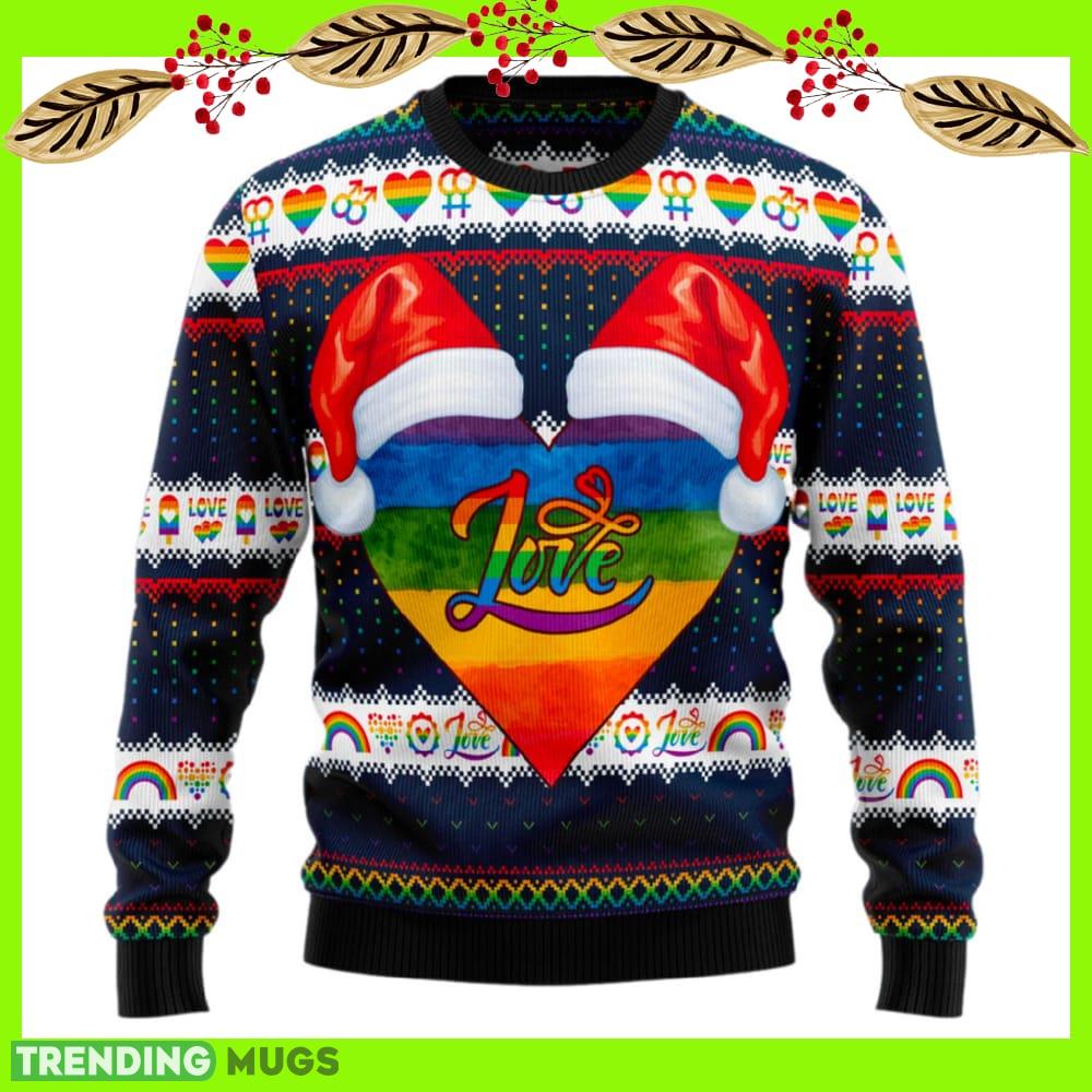 LGBT Heart Ugly Christmas Sweater New For Men And Women Gift Holidays Christmas - LGBT Heart Ugly Christmas Sweater For Men & Women Christmas Gift Sweater US2388_1 LGBT Heart Ugly Christmas Sweater New For Men And Women Gift Holidays Christmas - LGBT Heart Ugly Christmas Sweater For Men & Women Christmas Gift Sweater US2388_1