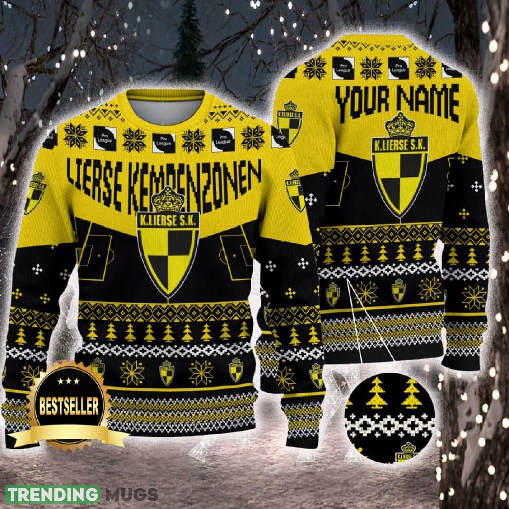 Lierse Kempenzonen Ugly Christmas Sweater Logo Custom Name Gift Fans - Lierse Kempenzonen Ugly Christmas Sweater Logo Custom Name Gift Fans Lierse Kempenzonen Ugly Christmas Sweater Logo Custom Name Gift Fans - Lierse Kempenzonen Ugly Christmas Sweater Logo Custom Name Gift Fans