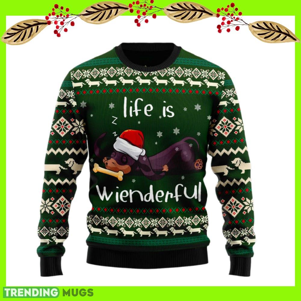 Life Is Wienderful Ugly Sweater New For Men And Women Gift Holidays Christmas - Life Is Wienderful Ugly Sweater For Men & Women Christmas Gift Sweater US2540_1 Life Is Wienderful Ugly Sweater New For Men And Women Gift Holidays Christmas - Life Is Wienderful Ugly Sweater For Men & Women Christmas Gift Sweater US2540_1