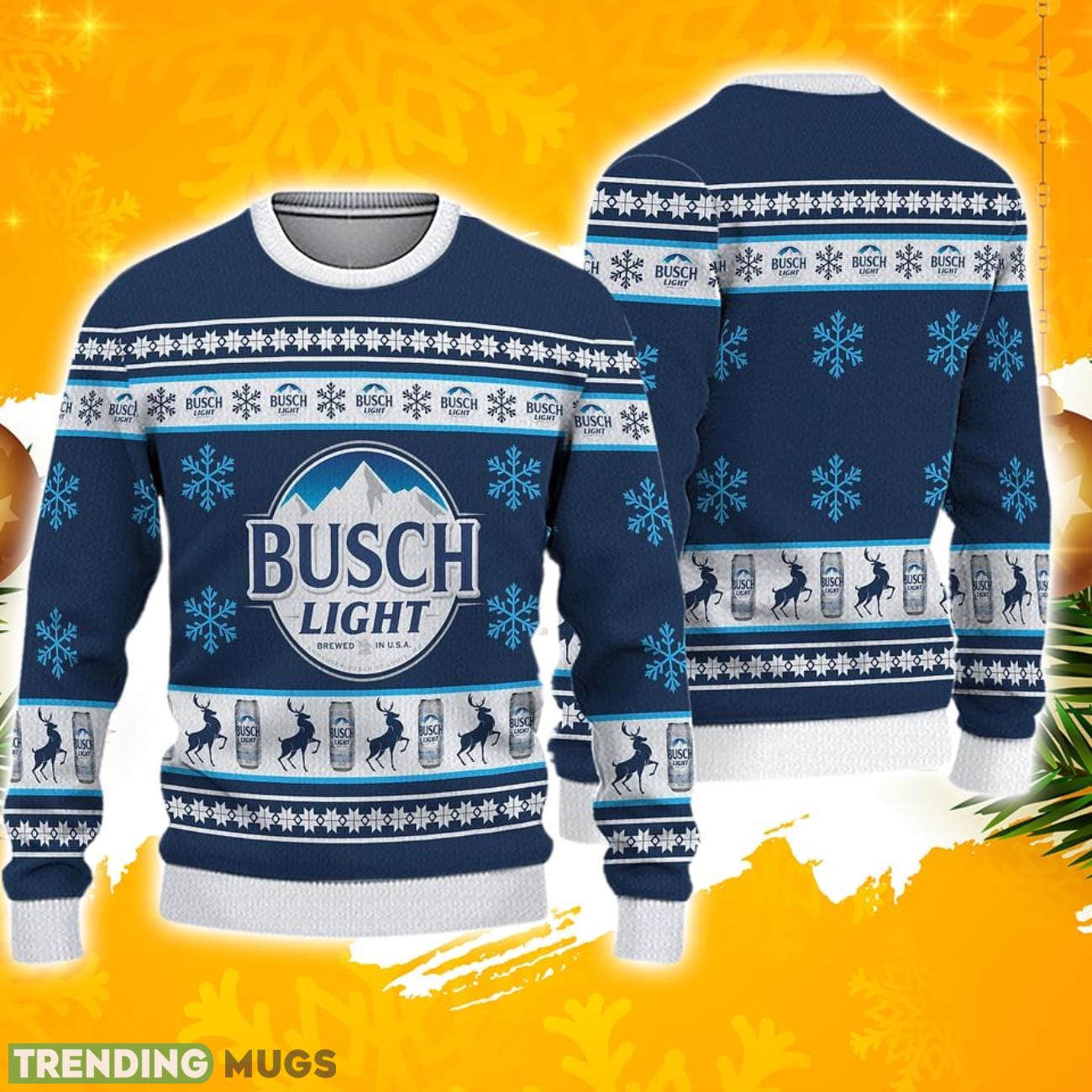 Light Beer Beer Ugly Knitted Christmas 3D Sweater Product Photo 1 Light Beer Beer Ugly Knitted Christmas 3D Sweater Product Photo 1