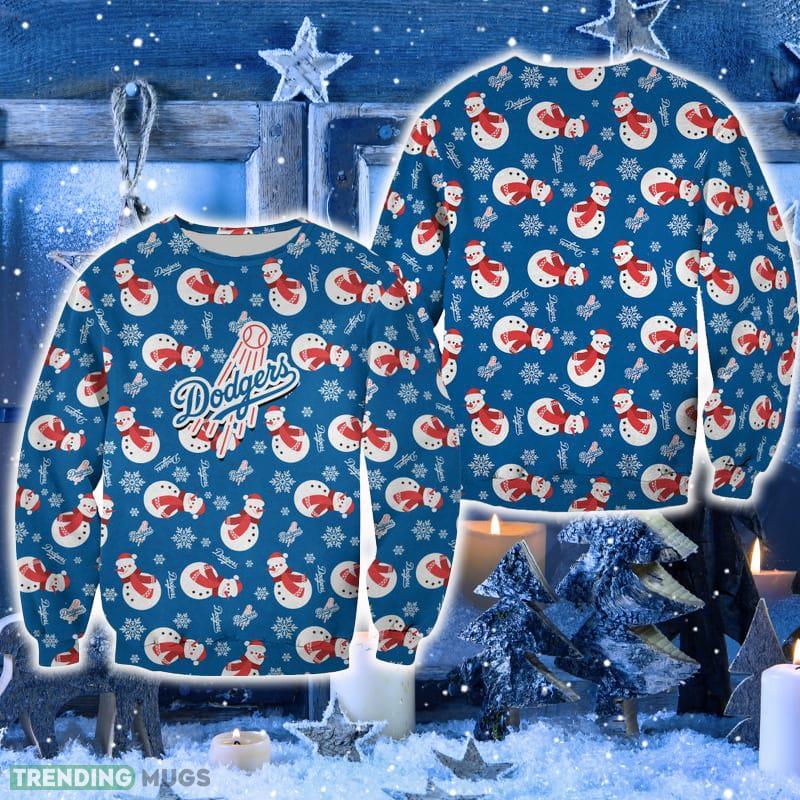 Los Angeles Dodgers Christmas Snowman Patterns Outwear Sweater New For Men And Women Gift Holidays - Los Angeles Dodgers Christmas Snowman Patterns Outwear Sweater New For Men And Women Gift Holidays Los Angeles Dodgers Christmas Snowman Patterns Outwear Sweater New For Men And Women Gift Holidays - Los Angeles Dodgers Christmas Snowman Patterns Outwear Sweater New For Men And Women Gift Holidays