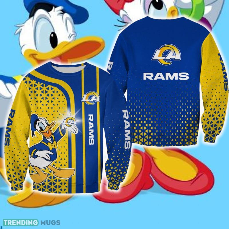 Los Angeles Rams Donald Ugly Sweater For Fans New Gift Holidays Christmas - Los Angeles Rams Donald Ugly Sweater For Fans New Gift Holidays Christmas