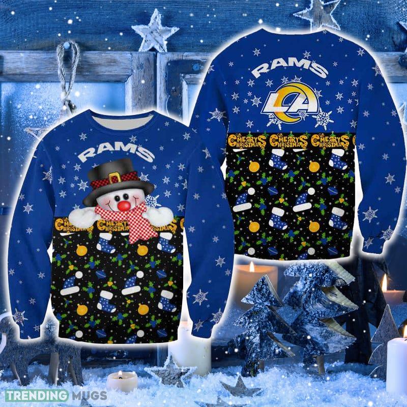 Los Angeles Rams Snowman Needle Sweater New For Men And Women Gift Holidays - Los Angeles Rams Snowman Needle Sweater New For Men And Women Gift Holidays Los Angeles Rams Snowman Needle Sweater New For Men And Women Gift Holidays - Los Angeles Rams Snowman Needle Sweater New For Men And Women Gift Holidays