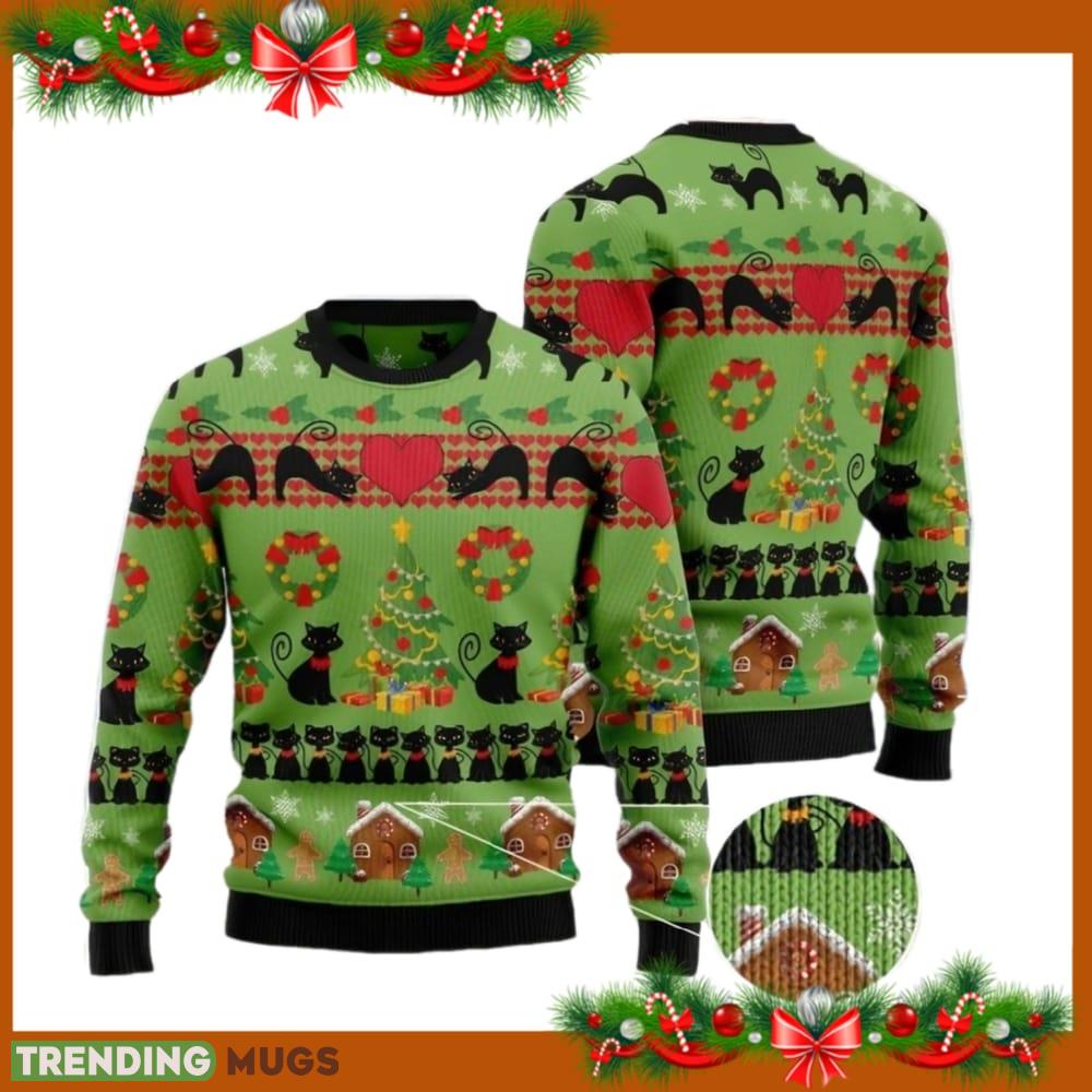 Love Black Cat Christmas Holiday Ugly Christmas Sweater Funny Gift For Men And Women Family Holidays - Love Black Cat Christmas Holiday Ugly Christmas Sweater Funny Gift For Men And Women Family Holidays Love Black Cat Christmas Holiday Ugly Christmas Sweater Funny Gift For Men And Women Family Holidays - Love Black Cat Christmas Holiday Ugly Christmas Sweater Funny Gift For Men And Women Family Holidays