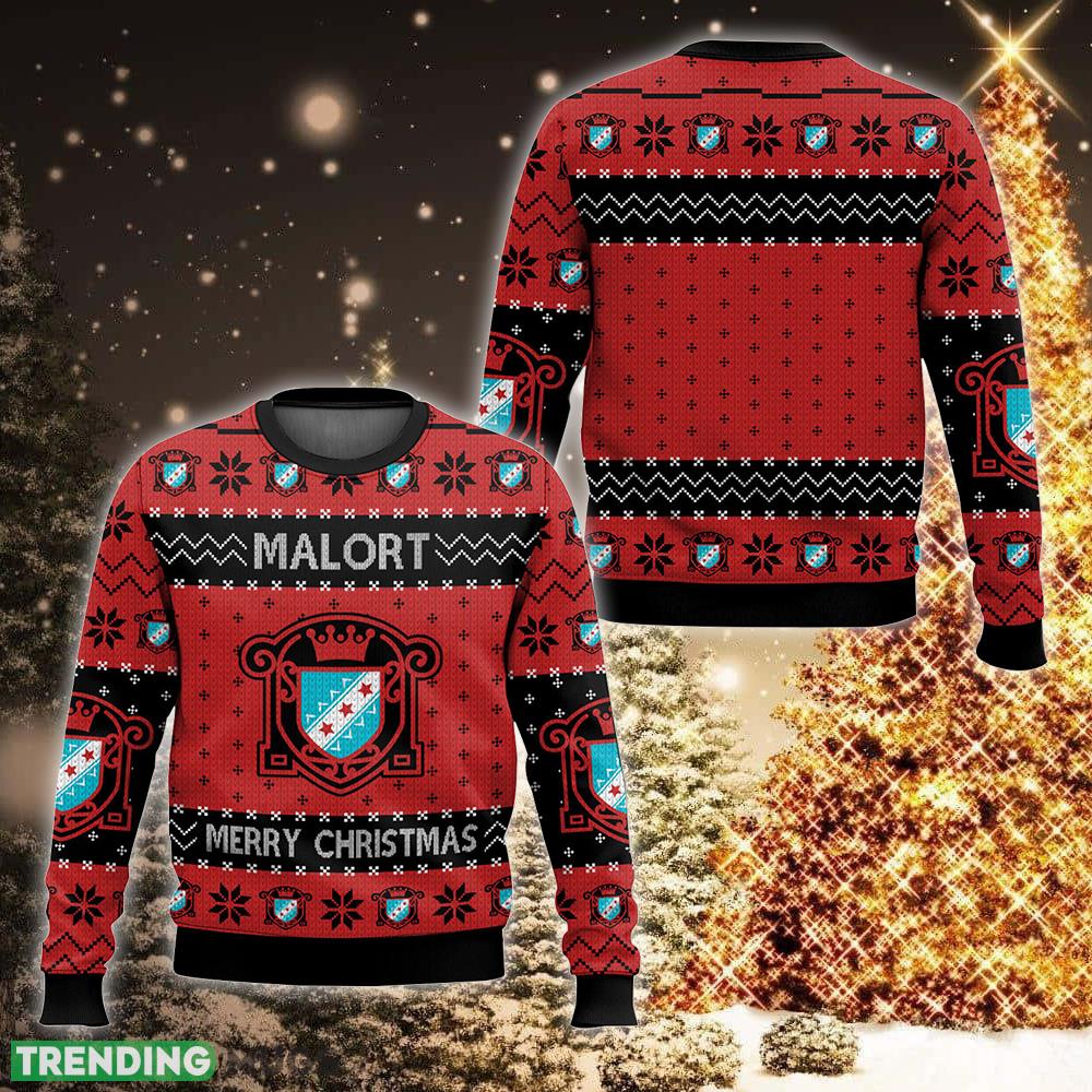 Malort Style Xmas Ugly 3D Sweater For Men And Women - Malort Ugly Christmas Sweater For Men And Women Photo 1