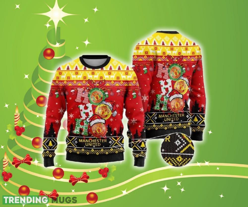 Manchester United Ho Ho Ho 3D Print Christmas Wool Sweater For Men And Women Gift Christmas - Manchester United Ho Ho Ho 3D Print Christmas Wool Sweater For Men And Women Gift Christmas Manchester United Ho Ho Ho 3D Print Christmas Wool Sweater For Men And Women Gift Christmas - Manchester United Ho Ho Ho 3D Print Christmas Wool Sweater For Men And Women Gift Christmas