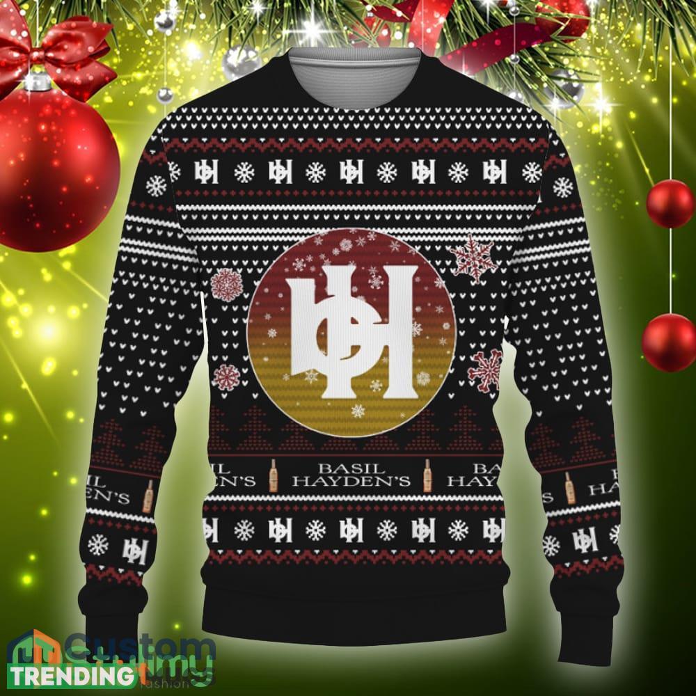 Merry Christmas 2023 Ugly l American Basil Hayden's Whiskey Ugly Christmas Sweater AOP Gift Holidays 3D Sweater Merry Christmas 2023 Ugly l American Basil Hayden's Whiskey Ugly Christmas Sweater AOP Gift Holidays - Merry Christmas 2023 Ugly Unisexl American Basil Hayden's Whiskey, Hoodie, Sweatshirt-3D Sweatshirt_3
