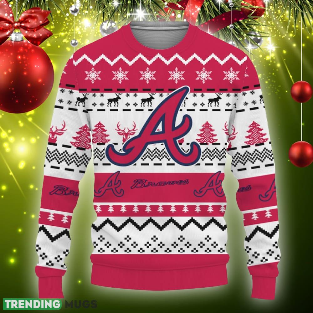 Merry Christmas Snow Pattern Funny Cute Atlanta Braves Gifts Ugly Christmas Sweater AOP Gift Holidays - Merry Christmas Snow Pattern Funny Cute Atlanta Braves Gifts Unisex 3D T-Shirt, Sweater, Hoodie, Sweatshirt-3D Sweatshirt_3 Merry Christmas Snow Pattern Funny Cute Atlanta Braves Gifts Ugly Christmas Sweater AOP Gift Holidays - Merry Christmas Snow Pattern Funny Cute Atlanta Braves Gifts Unisex 3D T-Shirt, Sweater, Hoodie, Sweatshirt-3D Sweatshirt_3