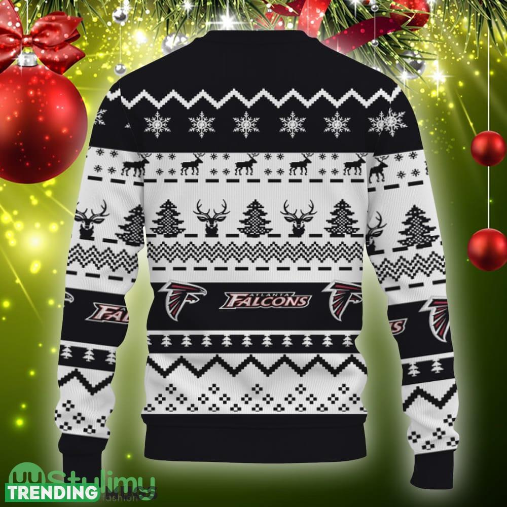 Merry Christmas Snow Pattern Funny Cute Atlanta Falcons Gifts Knitted Christmas Sweater Gift Holidays 3D Sweater Merry Christmas Snow Pattern Funny Cute Atlanta Falcons Gifts Knitted Christmas Sweater Gift Holidays 3D Sweater