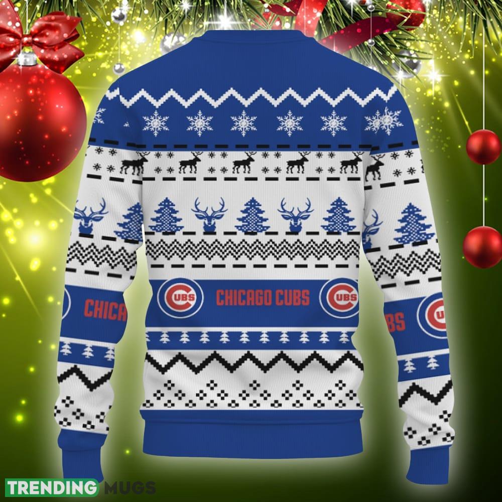 Merry Christmas Snow Pattern Funny Cute Chicago Cubs Gifts Knitted Christmas 3D Sweater Gift Holidays 3D Sweater Merry Christmas Snow Pattern Funny Cute Chicago Cubs Gifts Knitted Christmas 3D Sweater Gift Holidays 3D Sweater