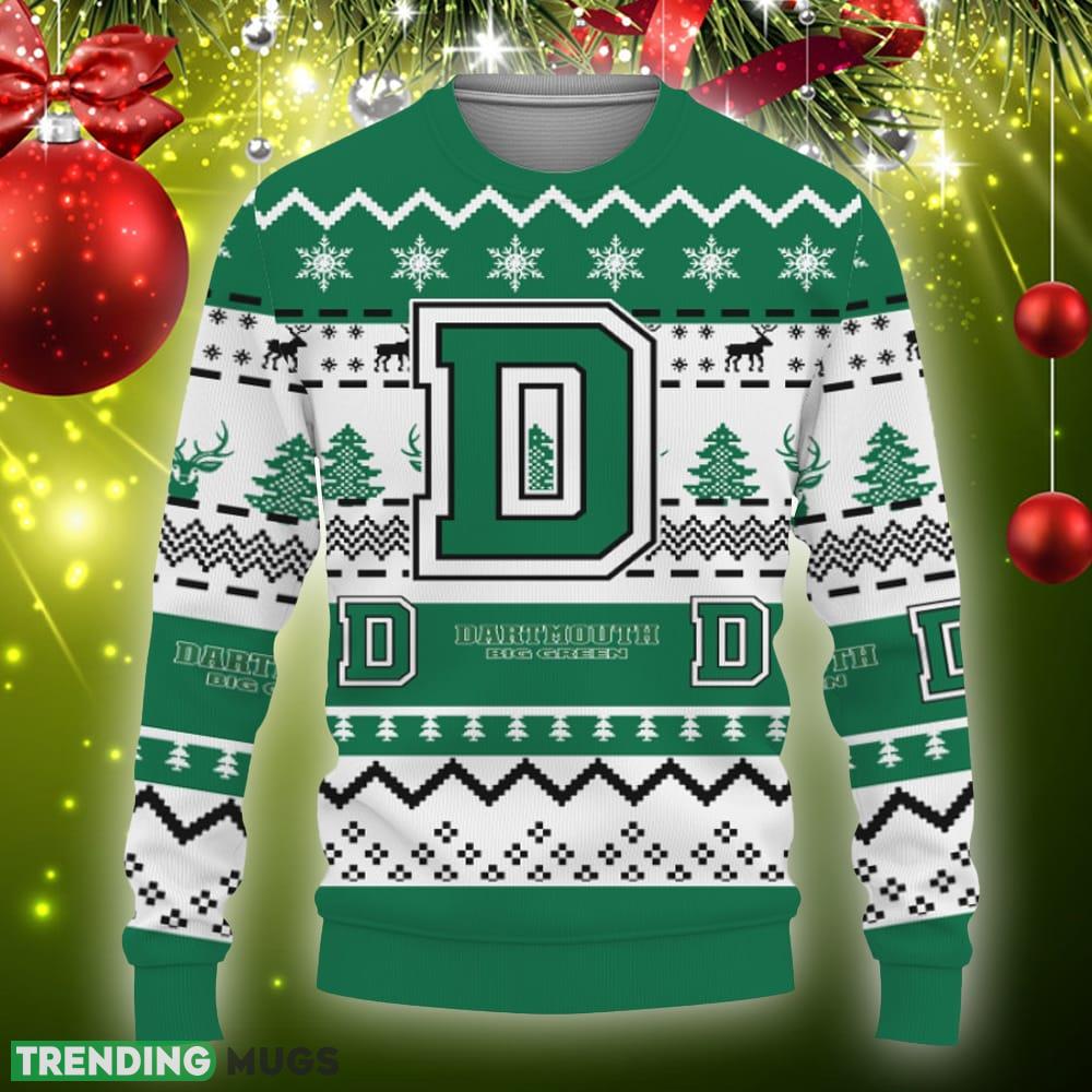 Merry Christmas Snow Pattern Funny Cute Dartmouth Big Green Gifts Ugly Xmas Sweater Gift Holidays - Merry Christmas Snow Pattern Funny Cute Dartmouth Big Green Gifts Unisex 3D T-Shirt, Sweater, Hoodie, Sweatshirt-3D Sweatshirt_3 Merry Christmas Snow Pattern Funny Cute Dartmouth Big Green Gifts Ugly Xmas Sweater Gift Holidays - Merry Christmas Snow Pattern Funny Cute Dartmouth Big Green Gifts Unisex 3D T-Shirt, Sweater, Hoodie, Sweatshirt-3D Sweatshirt_3