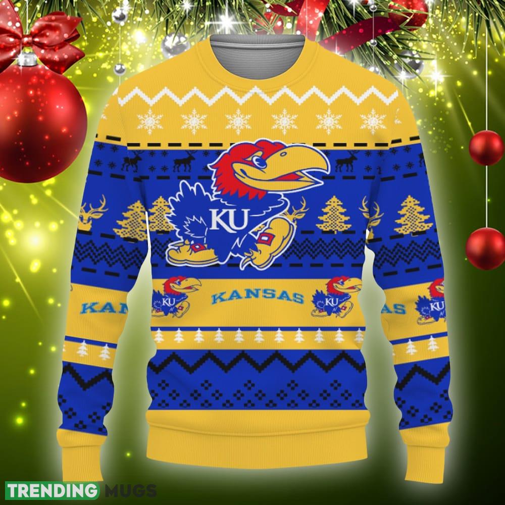 Merry Christmas Snow Pattern Funny Cute Kansas Jayhawks Gifts Knitted Xmas Sweater Gift Holidays - Merry Christmas Snow Pattern Funny Cute Kansas Jayhawks Gifts Unisex 3D T-Shirt, Sweater, Hoodie, Sweatshirt-3D Sweatshirt_3 Merry Christmas Snow Pattern Funny Cute Kansas Jayhawks Gifts Knitted Xmas Sweater Gift Holidays - Merry Christmas Snow Pattern Funny Cute Kansas Jayhawks Gifts Unisex 3D T-Shirt, Sweater, Hoodie, Sweatshirt-3D Sweatshirt_3