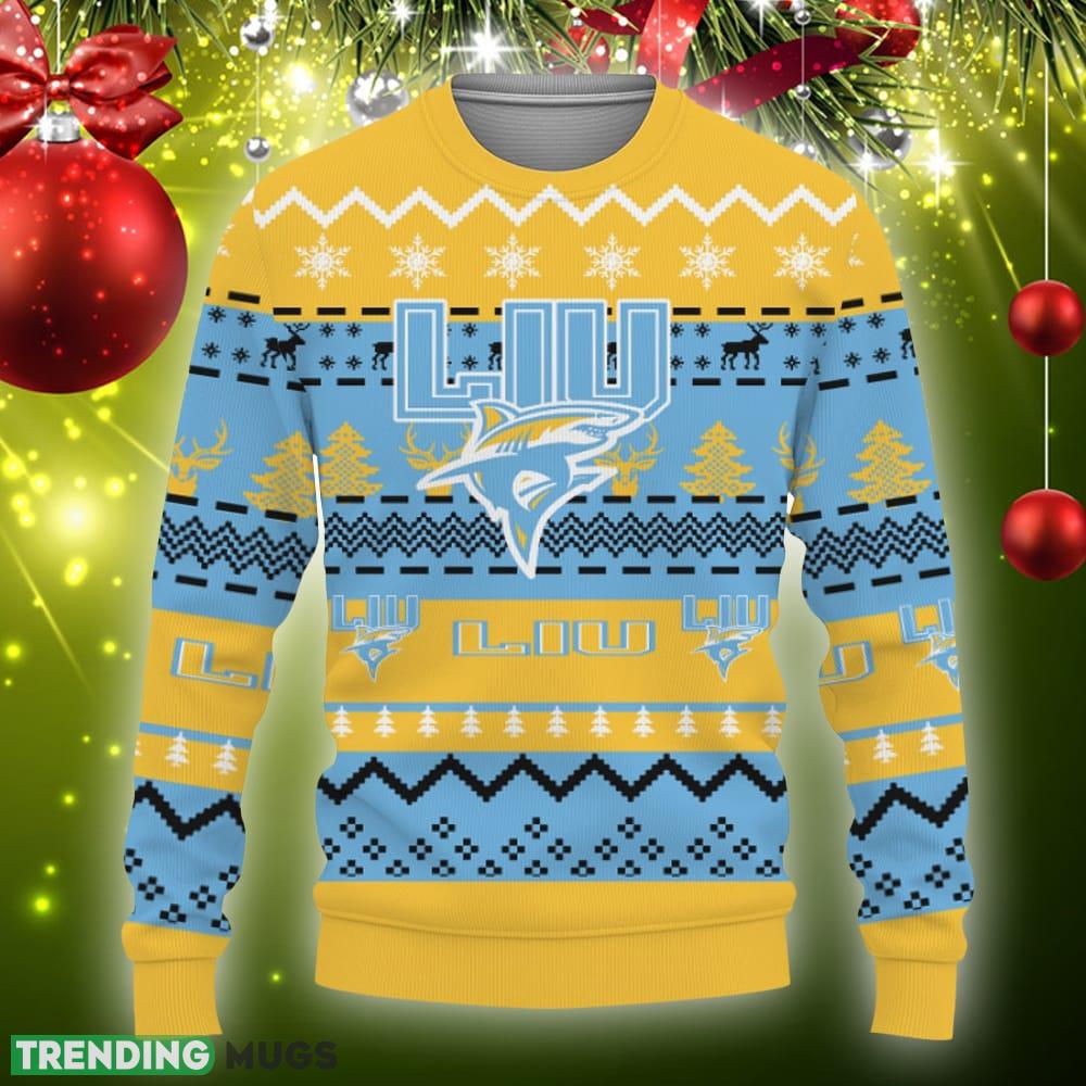 Merry Christmas Snow Pattern Funny Cute LIU Brooklyn Blackbirds Gifts Knitted Christmas Sweater Gift Holidays - Merry Christmas Snow Pattern Funny Cute LIU Brooklyn Blackbirds Gifts Unisex 3D T-Shirt, Sweater, Hoodie, Sweatshirt-3D Sweatshirt_3 Merry Christmas Snow Pattern Funny Cute LIU Brooklyn Blackbirds Gifts Knitted Christmas Sweater Gift Holidays - Merry Christmas Snow Pattern Funny Cute LIU Brooklyn Blackbirds Gifts Unisex 3D T-Shirt, Sweater, Hoodie, Sweatshirt-3D Sweatshirt_3