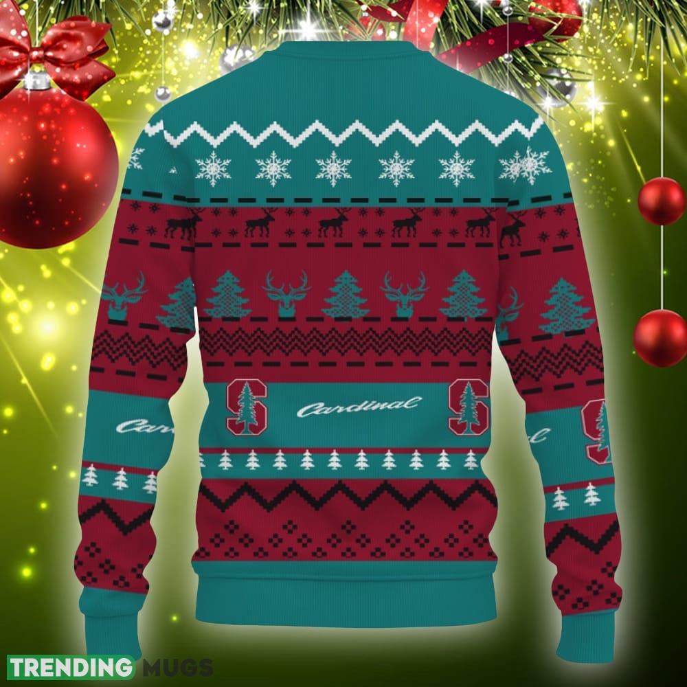 Merry Christmas Snow Pattern Funny Cute Stanford Cardinal Gifts Knitted Xmas Sweater Gift Holidays 3D Sweater Merry Christmas Snow Pattern Funny Cute Stanford Cardinal Gifts Knitted Xmas Sweater Gift Holidays 3D Sweater