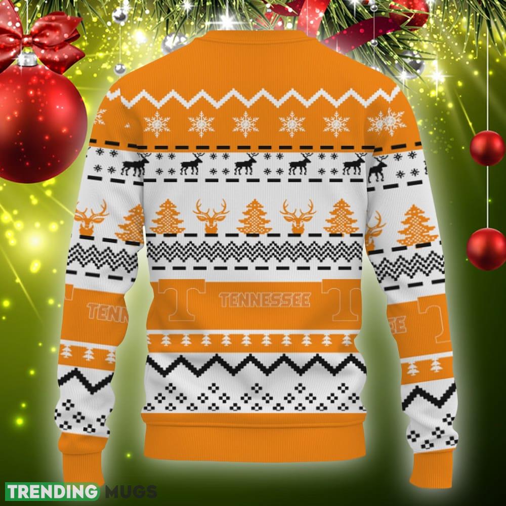 Merry Christmas Snow Pattern Funny Cute Tennessee Volunteers Gifts Ugly Christmas Sweater Gift Holidays 3D Sweater Merry Christmas Snow Pattern Funny Cute Tennessee Volunteers Gifts Ugly Christmas Sweater Gift Holidays 3D Sweater