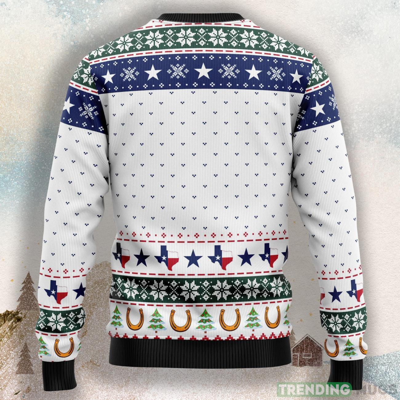 Merry Christmas Y'All Texas Ugly Christmas Sweater For Men & Women 3D Sweater Merry Christmas Y'All Texas Ugly Christmas Sweater For Men & Women 3D Sweater