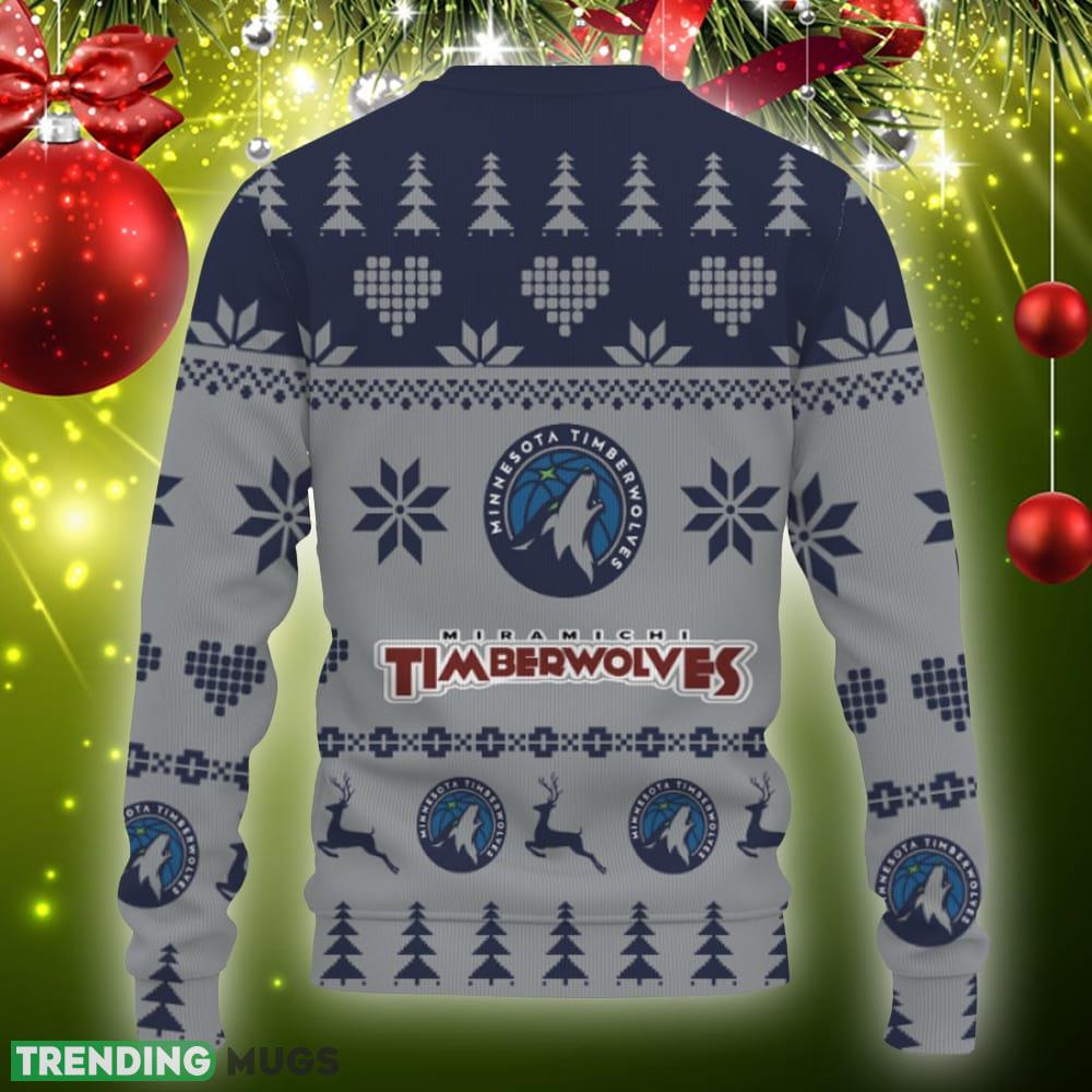 Merry Funny Minnesota Timberwolves Gifts For Fan Merry Christmas Tree Ugly Xmas Sweater AOP Gift Holidays 3D Sweater Merry Funny Minnesota Timberwolves Gifts For Fan Merry Christmas Tree Ugly Xmas Sweater AOP Gift Holidays 3D Sweater
