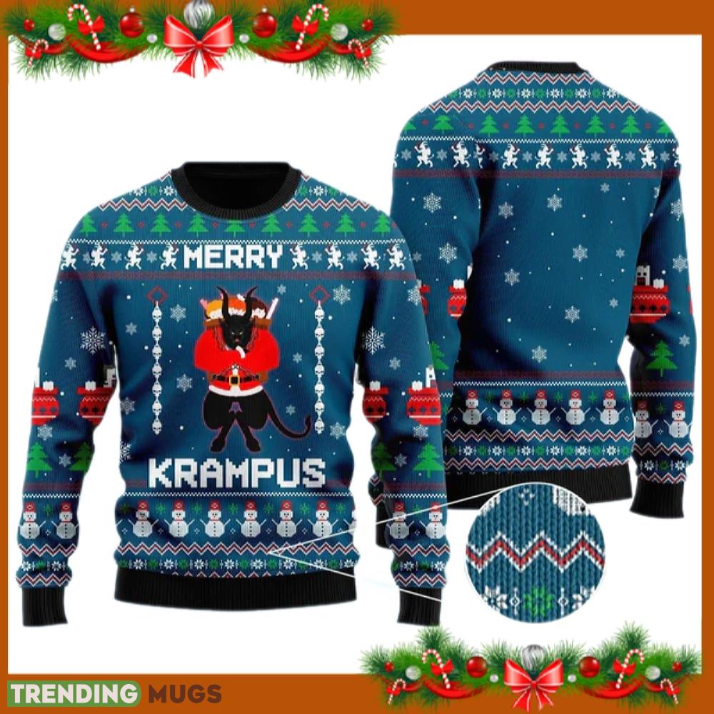 Merry Krampus Ugly Christmas Sweater Needle New Gift For Men And Women Family Holidays - Merry Krampus Ugly Christmas Sweater Needle New Gift For Men And Women Family Holidays Merry Krampus Ugly Christmas Sweater Needle New Gift For Men And Women Family Holidays - Merry Krampus Ugly Christmas Sweater Needle New Gift For Men And Women Family Holidays