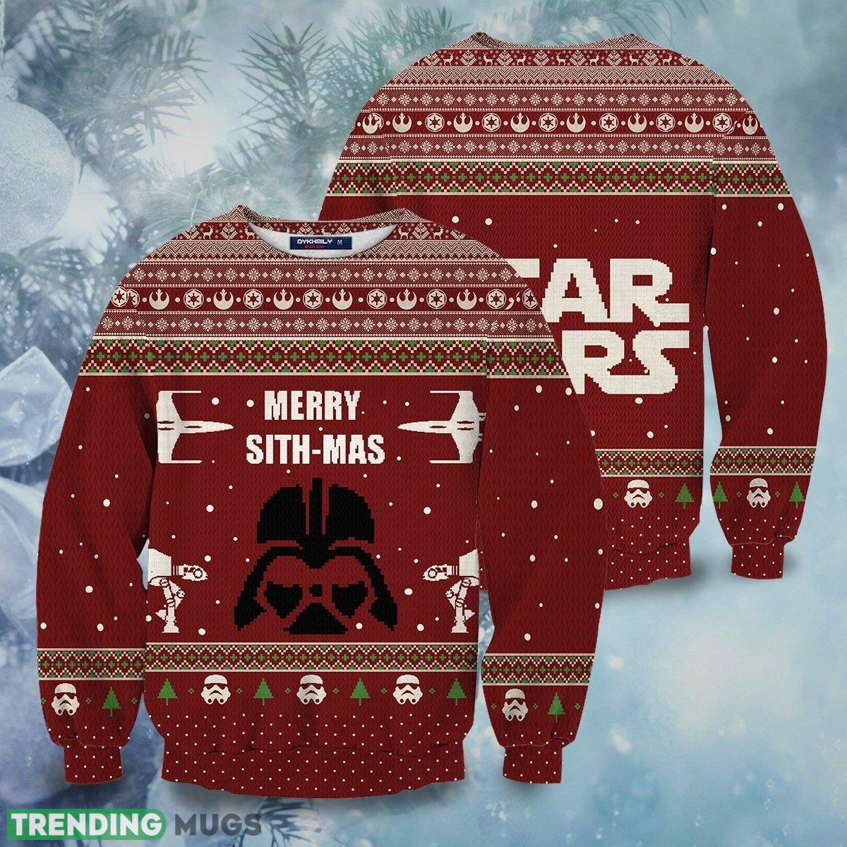 Merry Sith Mas Ugly Christmas Sweater Perfect Holiday Gift - Merry Sith Mas Ugly Christmas Sweater Perfect Holiday Gift_1