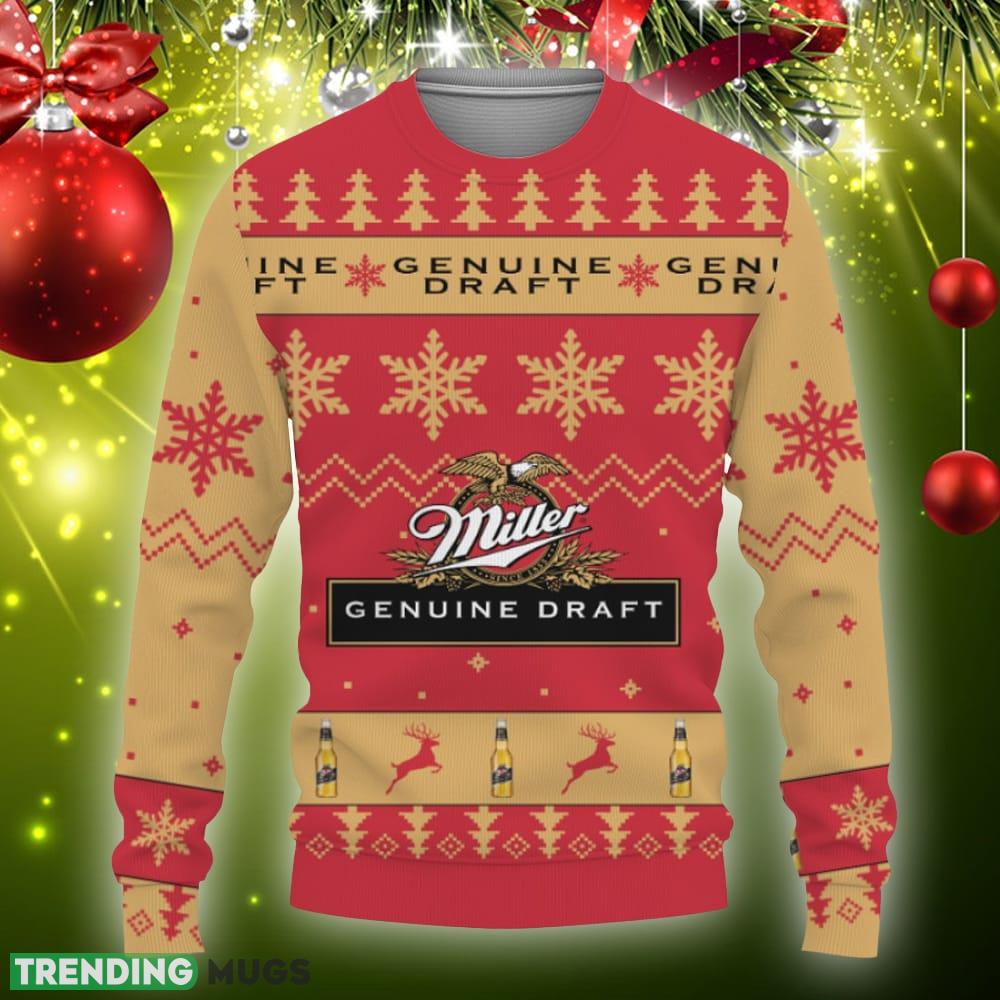 Miller Genuine Draft Beers Merry Christmas Gift Fan Knitted Christmas Sweater Gift Holidays - Miller Genuine Draft Beers Merry Christmas Unisex Gift Fan-3D Sweatshirt_3 Miller Genuine Draft Beers Merry Christmas Gift Fan Knitted Christmas Sweater Gift Holidays - Miller Genuine Draft Beers Merry Christmas Unisex Gift Fan-3D Sweatshirt_3