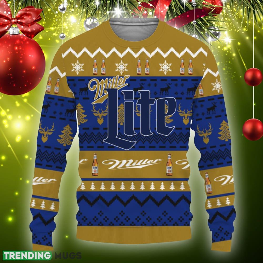 Miller Lite Beers Shirts Beer Vintage Logo Knitted Xmas 3D Sweater Gift Holidays - Miller Lite Beers Shirts Beer Vintage Logo-3D Sweatshirt_3 Miller Lite Beers Shirts Beer Vintage Logo Knitted Xmas 3D Sweater Gift Holidays - Miller Lite Beers Shirts Beer Vintage Logo-3D Sweatshirt_3