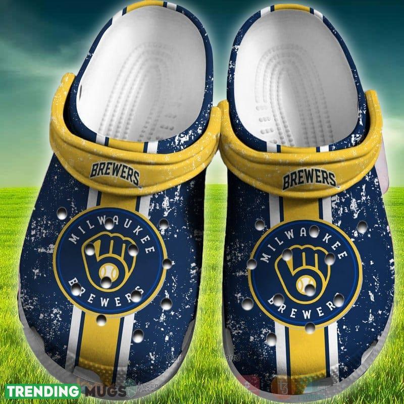 Milwaukee Brewers Big Logo garden Clogs Shoes For Men And Women - Milwaukee Brewers Big Logo garden Clogs Shoes For Men And Women Milwaukee Brewers Big Logo garden Clogs Shoes For Men And Women - Milwaukee Brewers Big Logo garden Clogs Shoes For Men And Women