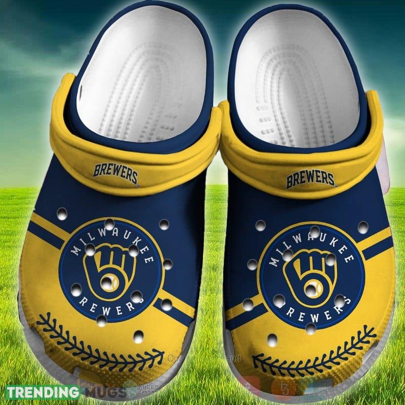 Milwaukee Brewers Yellow-Navy Big Logo best Clogs Shoes For Men And Women - Milwaukee Brewers Yellow-Navy Big Logo best Clogs Shoes For Men And Women Milwaukee Brewers Yellow-Navy Big Logo best Clogs Shoes For Men And Women - Milwaukee Brewers Yellow-Navy Big Logo best Clogs Shoes For Men And Women