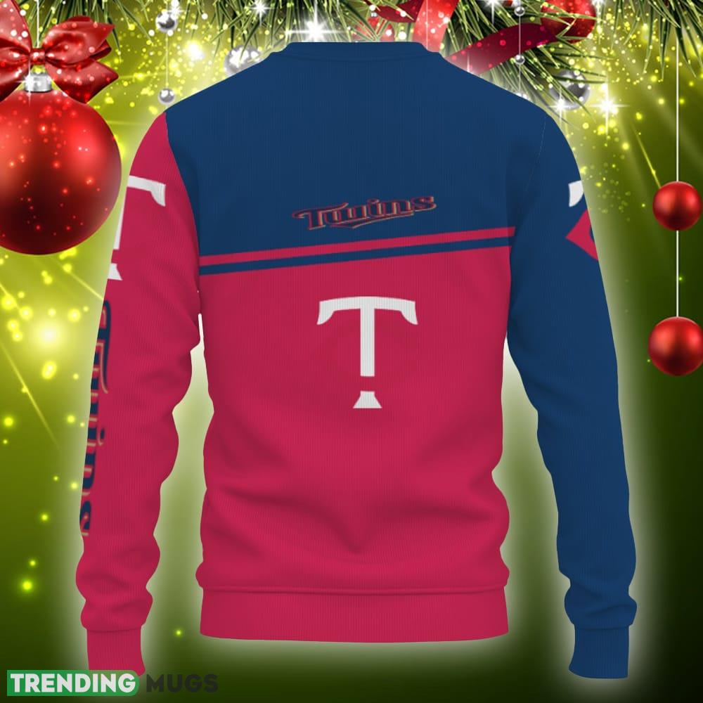 Minnesota Twins American Football Teams Knitted Christmas Sweater Gift Holidays 3D Sweater Minnesota Twins American Football Teams Knitted Christmas Sweater Gift Holidays 3D Sweater