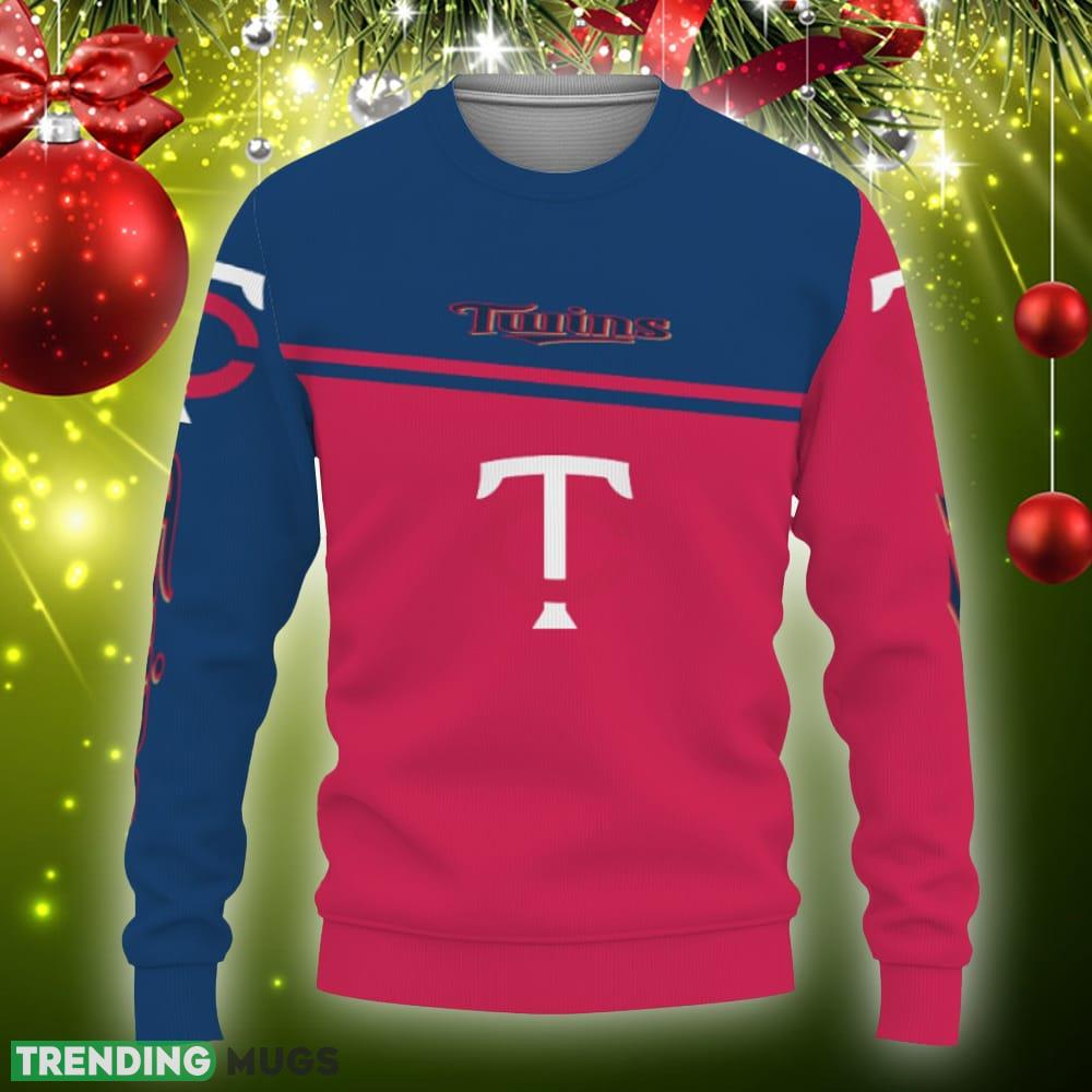 Minnesota Twins American Football Teams Knitted Christmas Sweater Gift Holidays - Minnesota Twins American Football Teams-3D Sweatshirt_3 Minnesota Twins American Football Teams Knitted Christmas Sweater Gift Holidays - Minnesota Twins American Football Teams-3D Sweatshirt_3