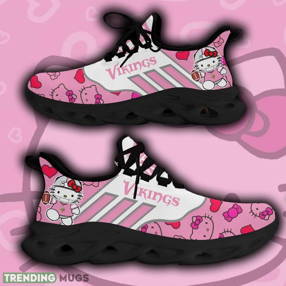 Minnesota Vikings NFL Hello Kitty Pink Lovely Max Soul Shoes Gift For Family Running Sneakers Max Soul Minnesota Vikings NFL Hello Kitty Pink Lovely Max Soul Shoes Gift For Family Running Sneakers Max Soul