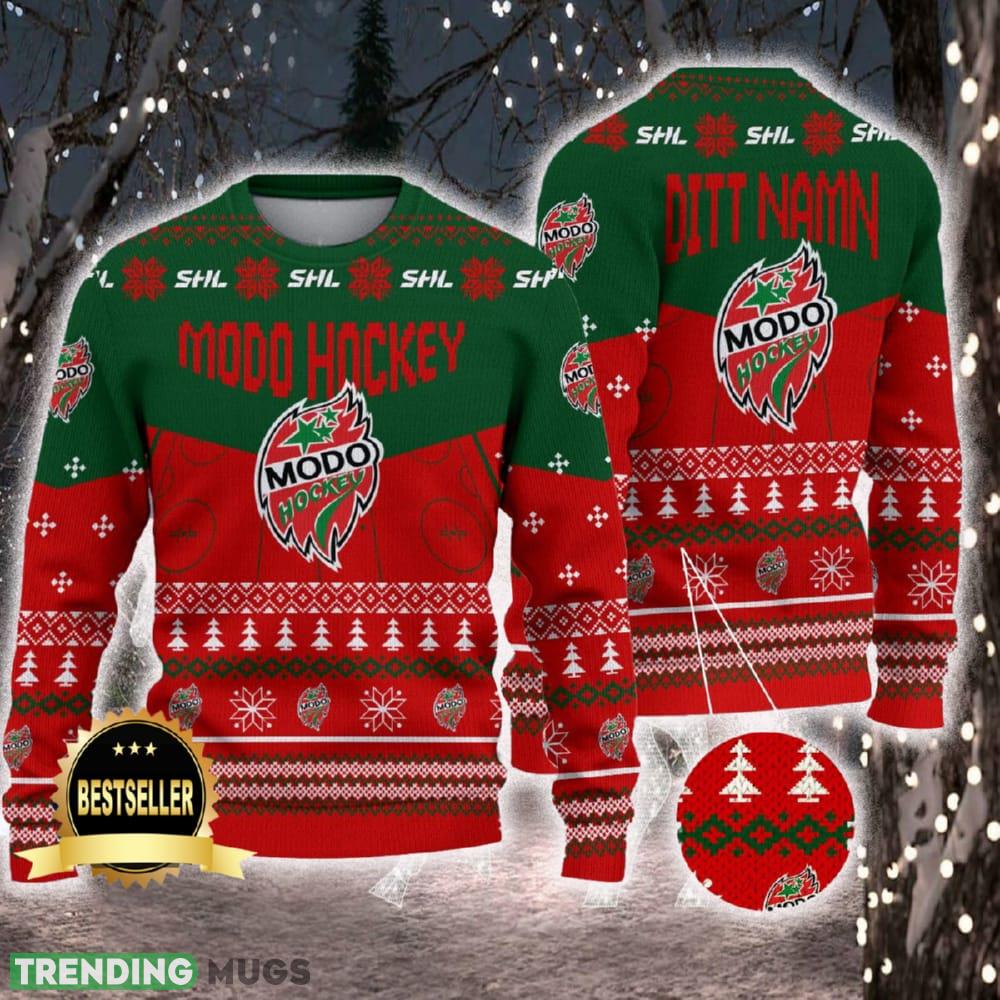 Modo Hockey Ugly Christmas Sweater Logo Custom Name Gift Fans - Modo Hockey Ugly Christmas Sweater Logo Custom Name Gift Fans Modo Hockey Ugly Christmas Sweater Logo Custom Name Gift Fans - Modo Hockey Ugly Christmas Sweater Logo Custom Name Gift Fans