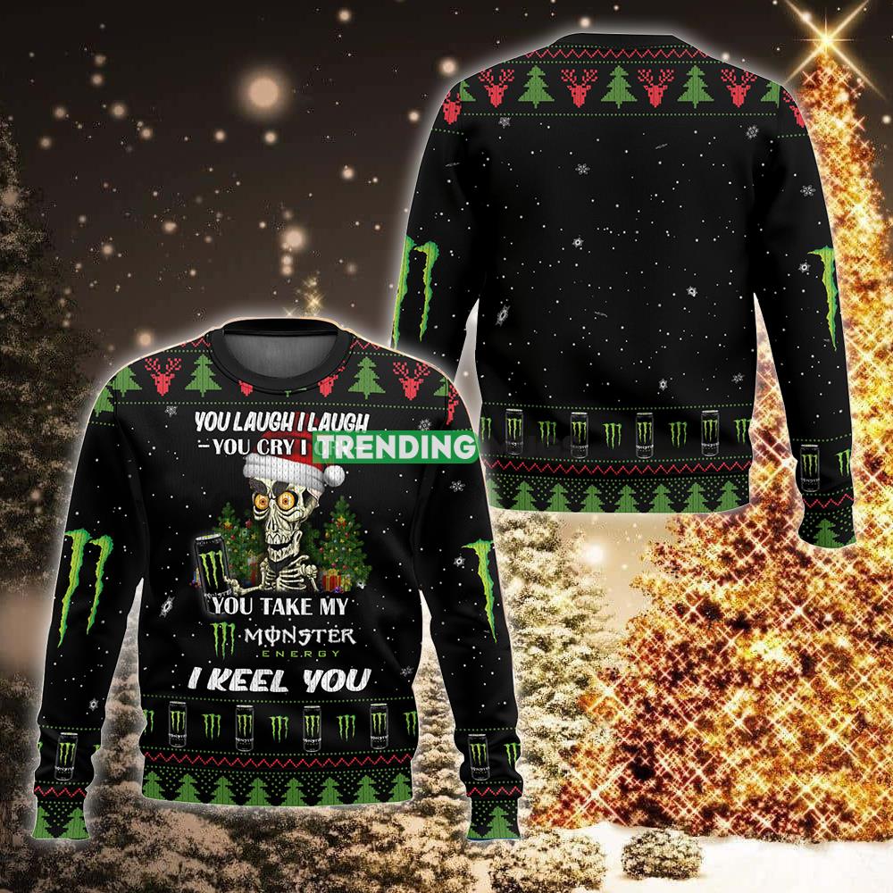 Monster Energy Funny New Style 2023 Knitted 3D Sweater Cozy For Christmas - Monster Energy Funny Ugly Christmas Sweater For Men And Women Photo 1 Monster Energy Funny New Style 2023 Knitted 3D Sweater Cozy For Christmas - Monster Energy Funny Ugly Christmas Sweater For Men And Women Photo 1