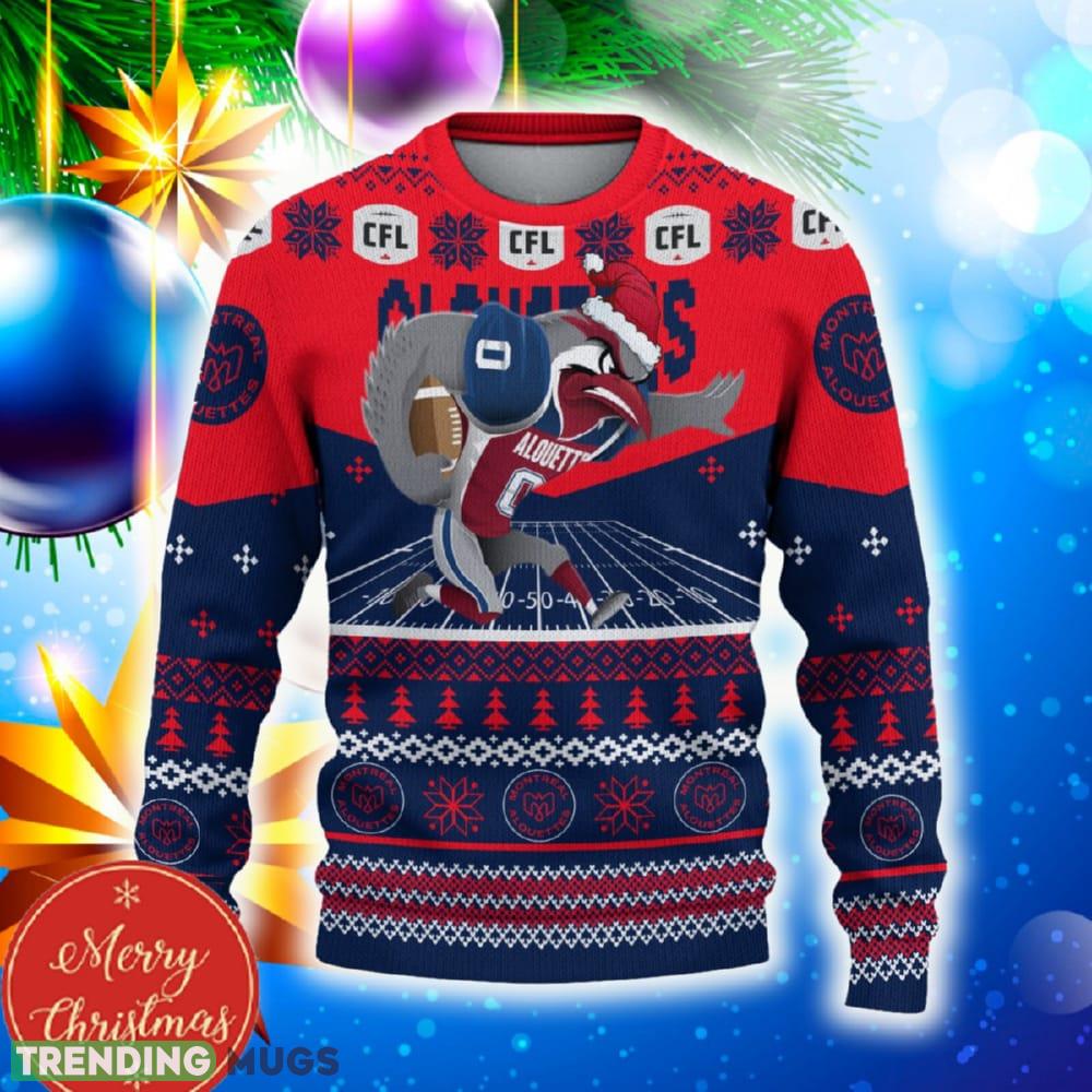 Montreal Alouettes Custom Name 3D Sweater Funny Gift For Men And Women Fans Christmas - Montreal Alouettes 3D Sweater Christmas Personalized_2 Montreal Alouettes Custom Name 3D Sweater Funny Gift For Men And Women Fans Christmas - Montreal Alouettes 3D Sweater Christmas Personalized_2