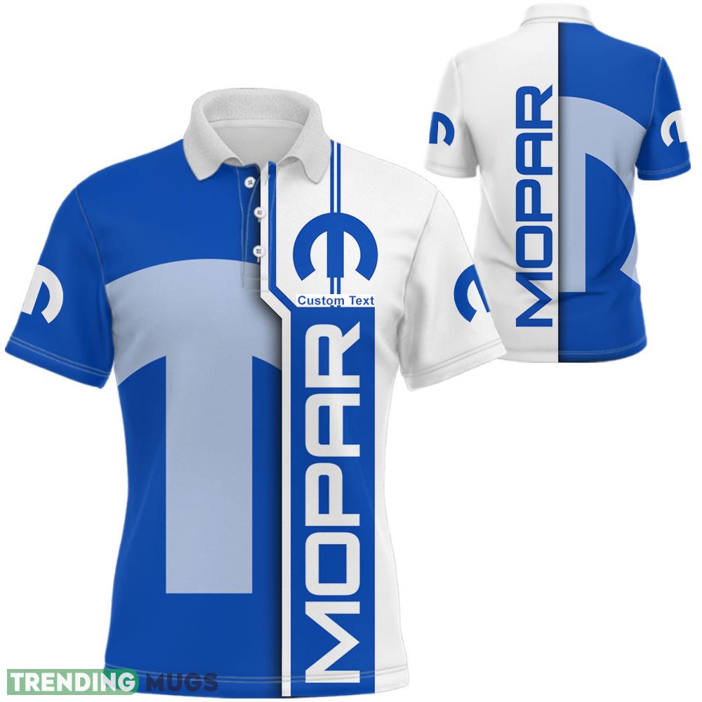 Mopar Lovers Car 3D Polo Shirt Car Gift All Over Print Fans Custom Name - Custom Name Mopar Lovers Car 3D Polo Logo Car Gift For Men And Women Fans