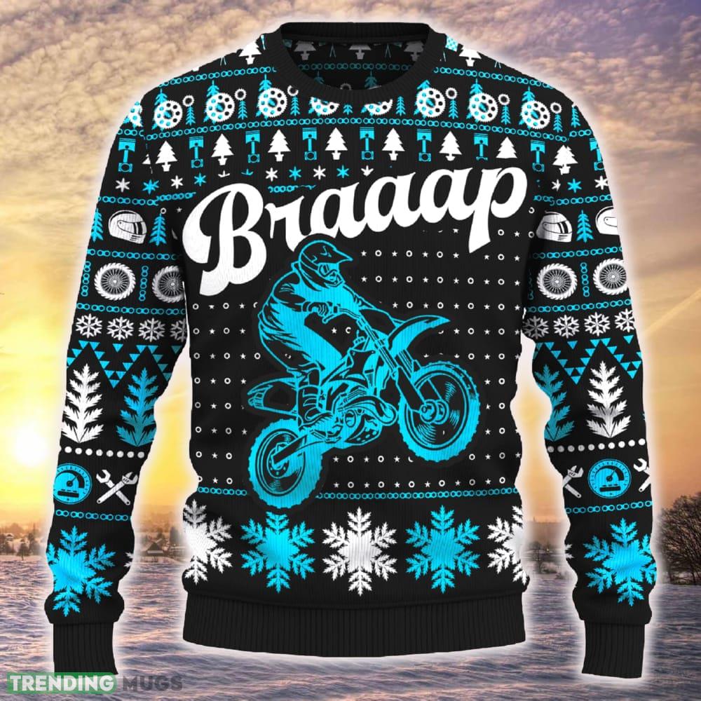 Motorcross Braaap Cross Country Christmas Tree 3D Sweater Ideas Gift For Men And Women - Braaap Cross Country Ugly Christmas Sweater_ 1 Motorcross Braaap Cross Country Christmas Tree 3D Sweater Ideas Gift For Men And Women - Braaap Cross Country Ugly Christmas Sweater_ 1