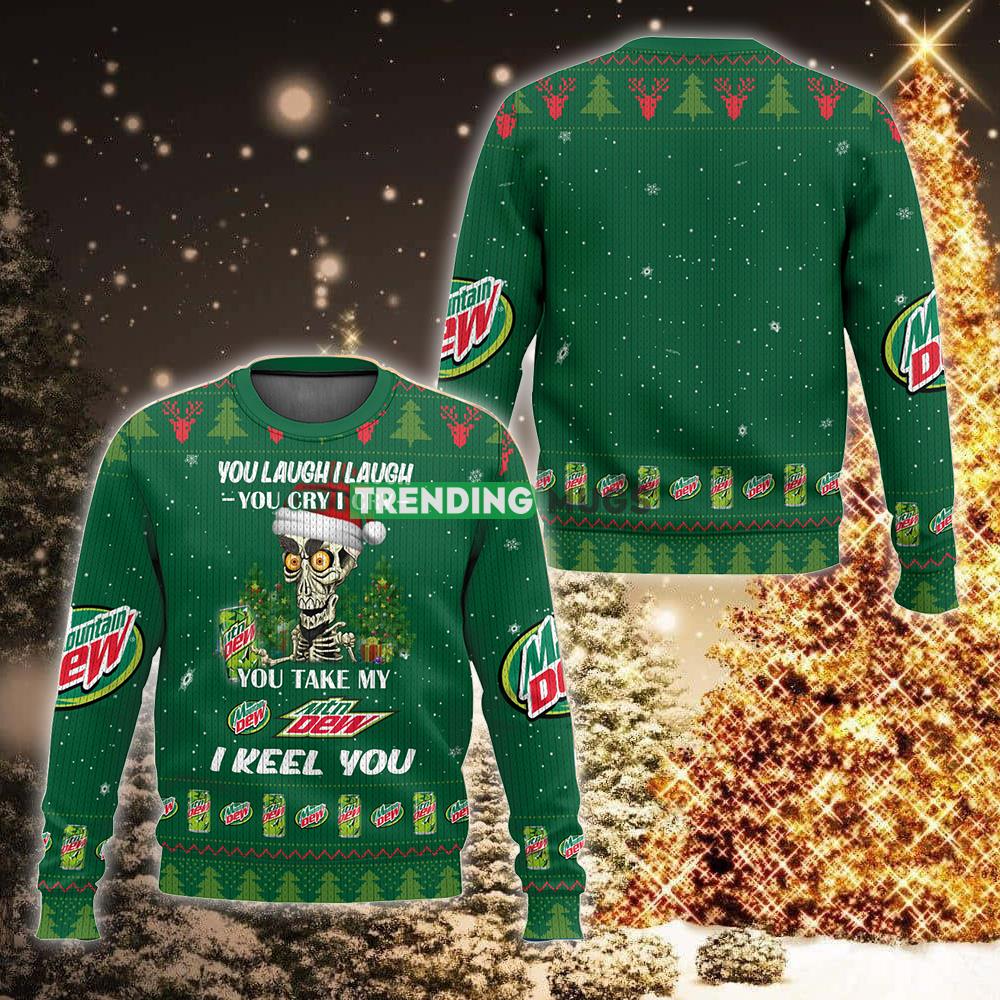 Moutain Dew Funny New Style 2023 Ugly Sweater Design For Christmas - Moutain Dew Funny Ugly Christmas Sweater For Men And Women Photo 1 Moutain Dew Funny New Style 2023 Ugly Sweater Design For Christmas - Moutain Dew Funny Ugly Christmas Sweater For Men And Women Photo 1