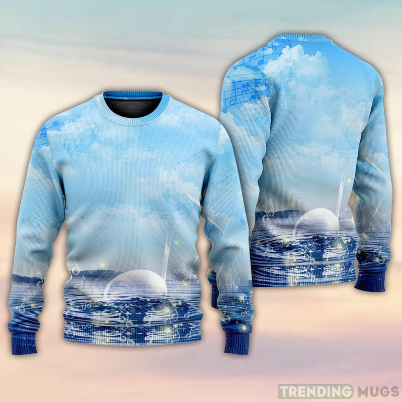 Music Sounds Of Nature Ugly Christmas Sweater 3D Sweater Music Sounds Of Nature Ugly Christmas Sweater 3D Sweater